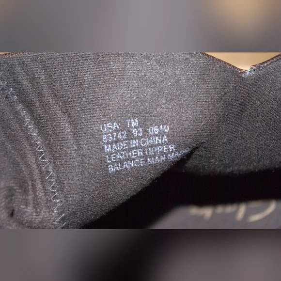 Clarks Bendables Brown Leather Zip Up Block Heel Ankle Boots Shoes Women's 7 M - Picture 5 of 5